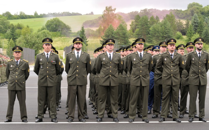 Slávnostné vyradenie kadetov AOS, 04. 07. 2025