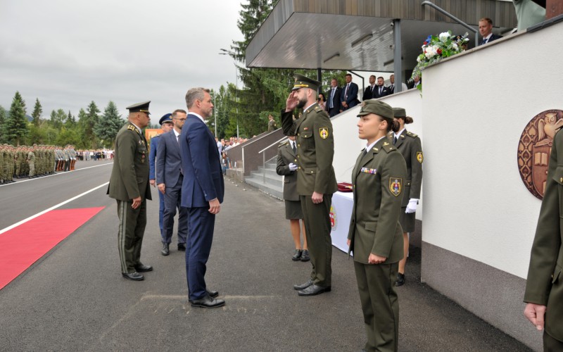 Slávnostné vyradenie kadetov AOS, 04. 07. 2025