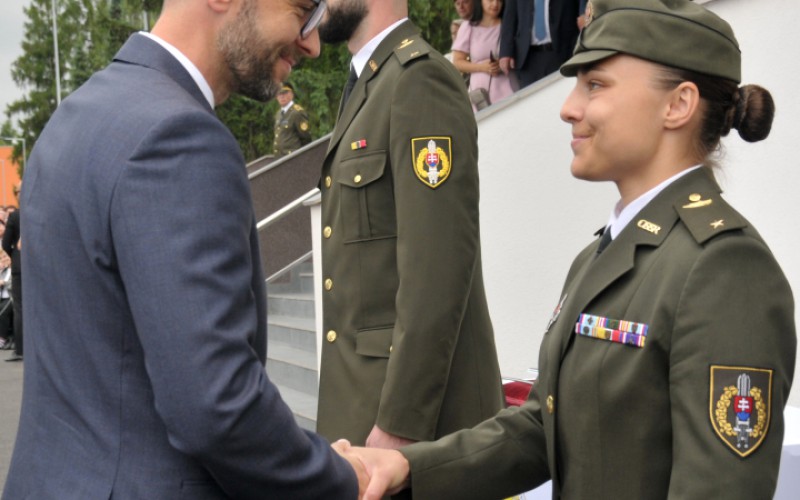 Slávnostné vyradenie kadetov AOS, 04. 07. 2025