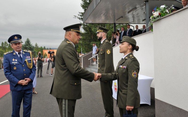 Slávnostné vyradenie kadetov AOS, 04. 07. 2025