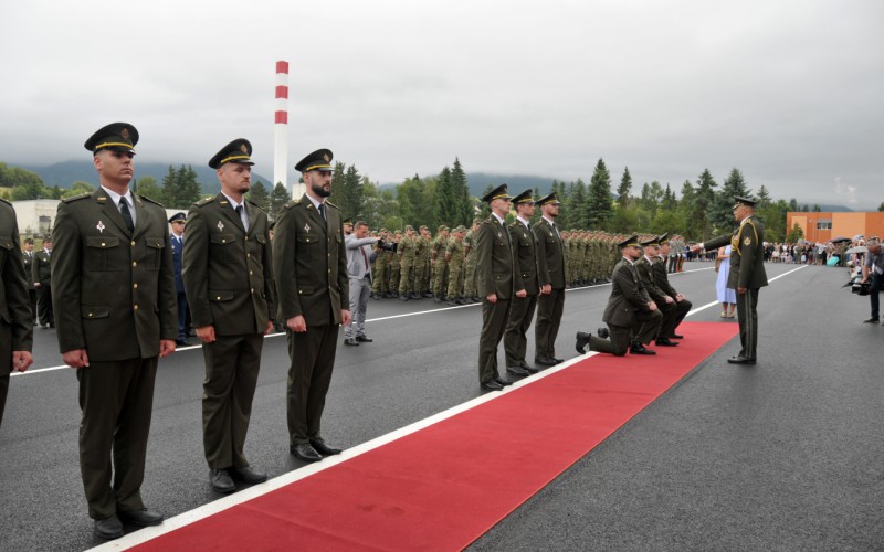 Slávnostné vyradenie kadetov AOS, 04. 07. 2025