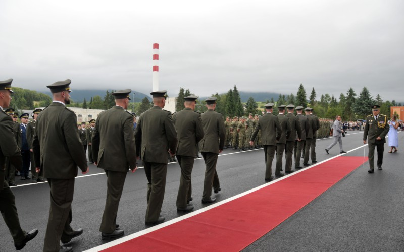 Slávnostné vyradenie kadetov AOS, 04. 07. 2025