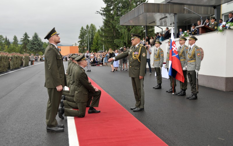 Slávnostné vyradenie kadetov AOS, 04. 07. 2025