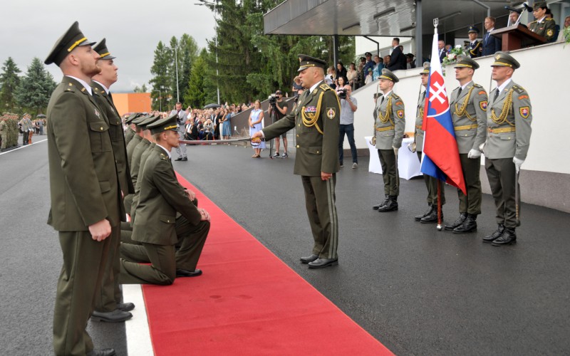 Slávnostné vyradenie kadetov AOS, 04. 07. 2025