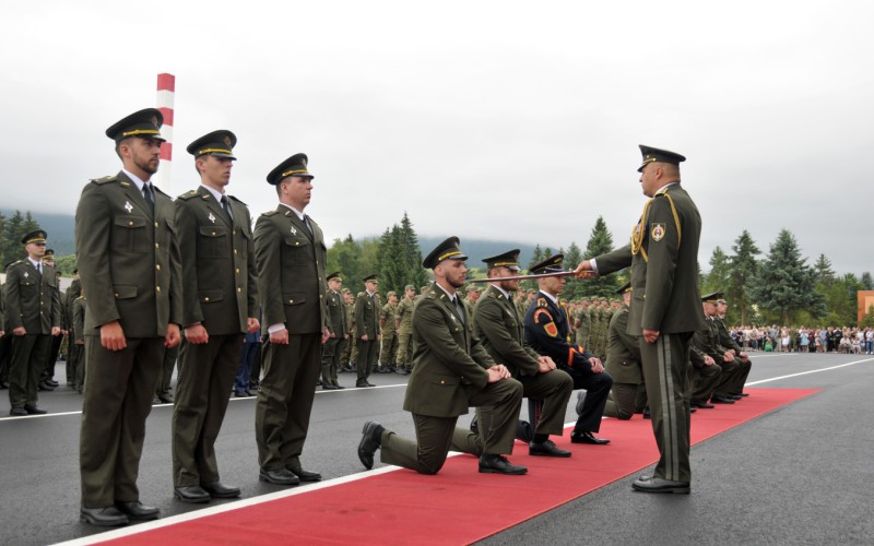 Slávnostné vyradenie kadetov AOS, 04. 07. 2025