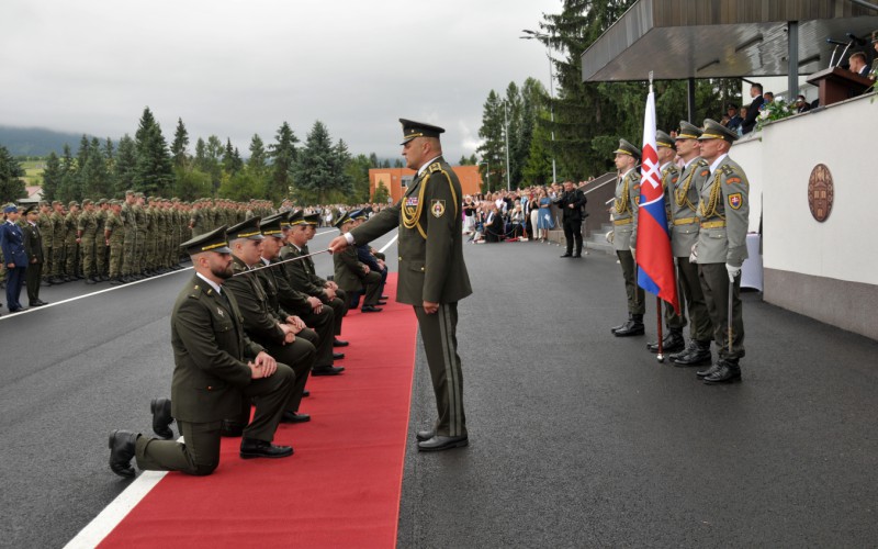 Slávnostné vyradenie kadetov AOS, 04. 07. 2025