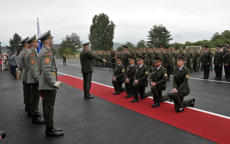 Slávnostné vyradenie kadetov AOS, 04. 07. 2025