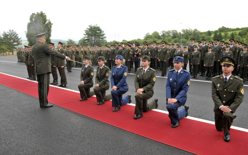 Slávnostné vyradenie kadetov AOS, 04. 07. 2025