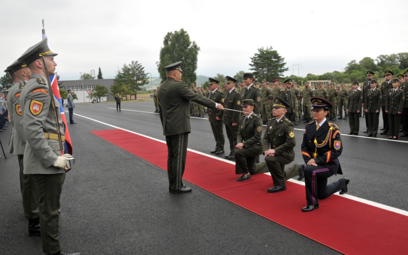 Slávnostné vyradenie kadetov AOS, 04. 07. 2025