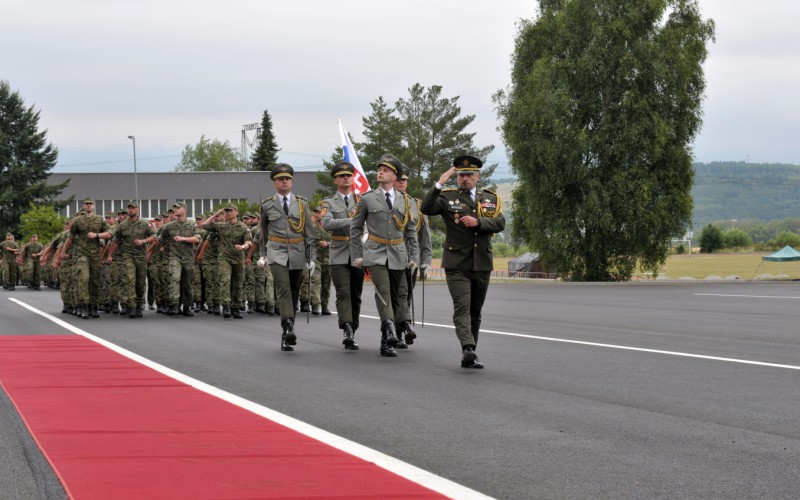 Slávnostné vyradenie kadetov AOS, 04. 07. 2025