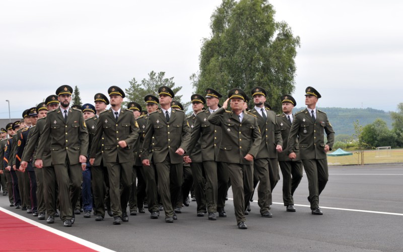 Slávnostné vyradenie kadetov AOS, 04. 07. 2025