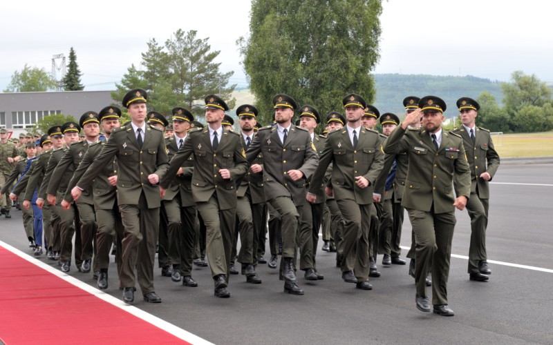 Slávnostné vyradenie kadetov AOS, 04. 07. 2025