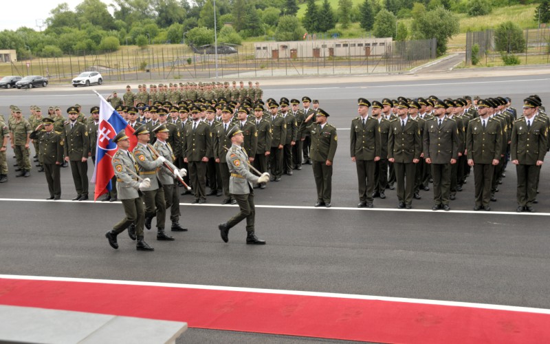 Slávnostné vyradenie kadetov AOS, 04. 07. 2025