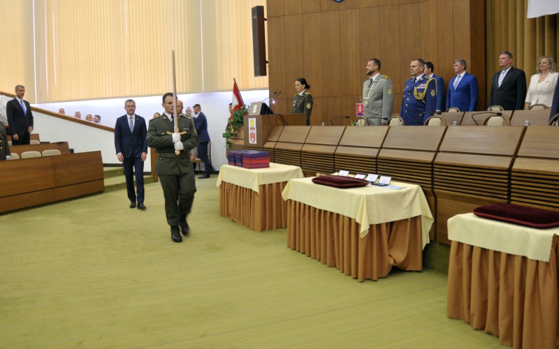 Slávnostná promócia kadetov AOS, 04. 07. 2025