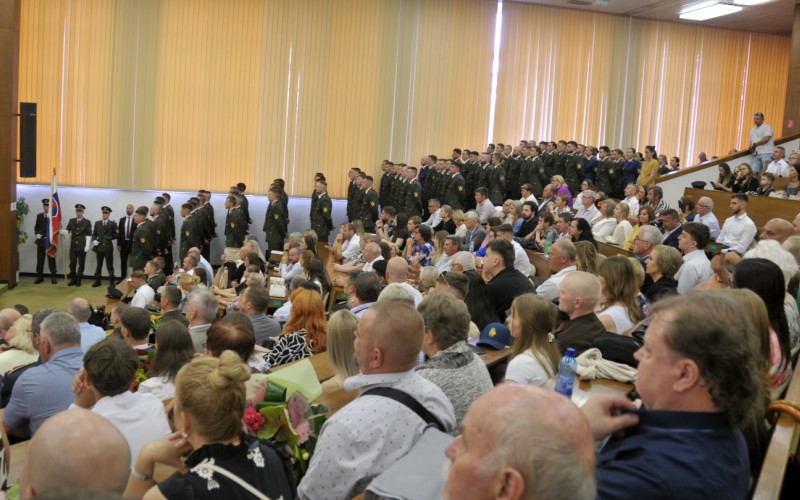 Slávnostná promócia kadetov AOS, 04. 07. 2025