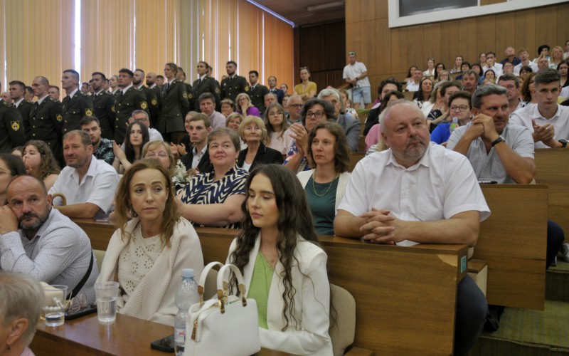 Slávnostná promócia kadetov AOS, 04. 07. 2025