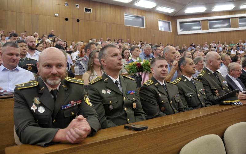 Slávnostná promócia kadetov AOS, 04. 07. 2025