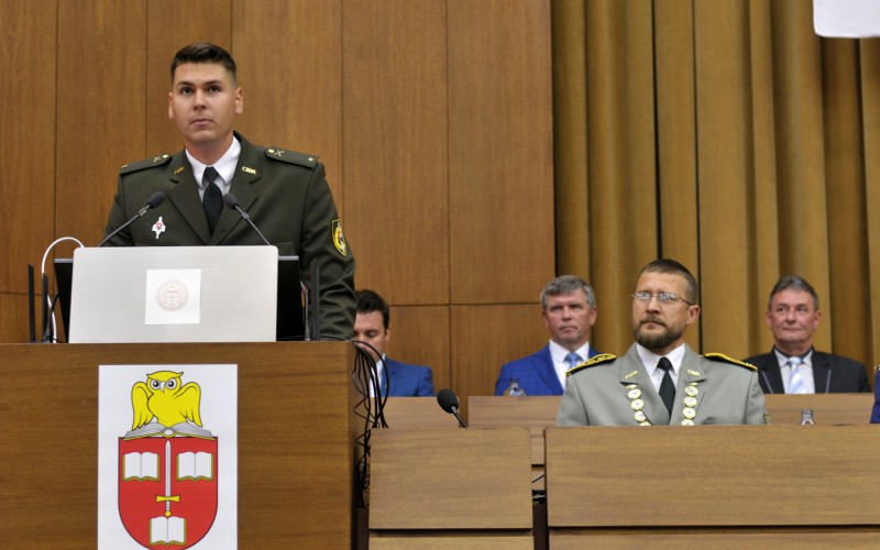 Slávnostná promócia kadetov AOS, 04. 07. 2025