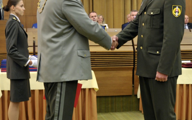 Slávnostná promócia kadetov AOS, 04. 07. 2025