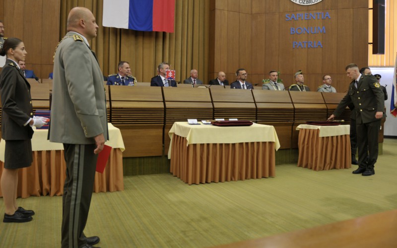 Slávnostná promócia kadetov AOS, 04. 07. 2025