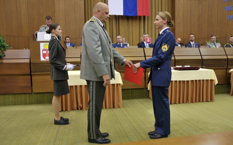 Slávnostná promócia kadetov AOS, 04. 07. 2025