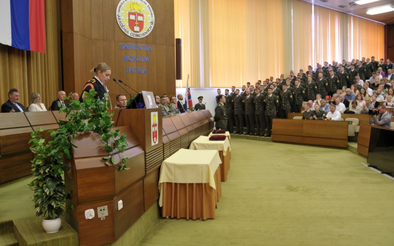 Slávnostná promócia kadetov AOS, 04. 07. 2025