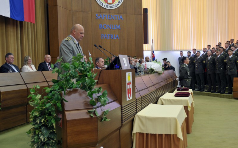 Slávnostná promócia kadetov AOS, 04. 07. 2025