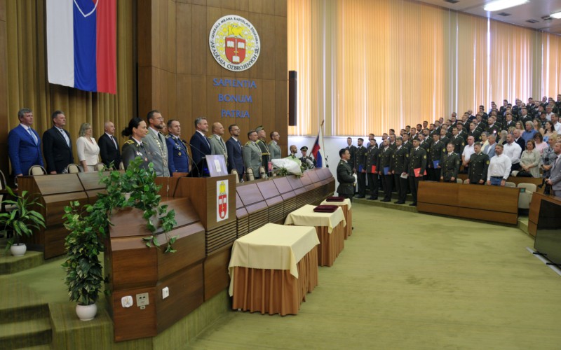 Slávnostná promócia kadetov AOS, 04. 07. 2025
