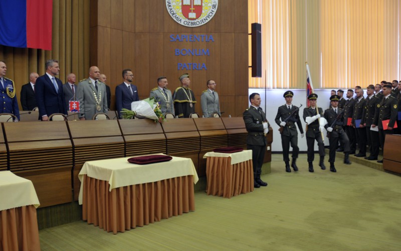 Slávnostná promócia kadetov AOS, 04. 07. 2025