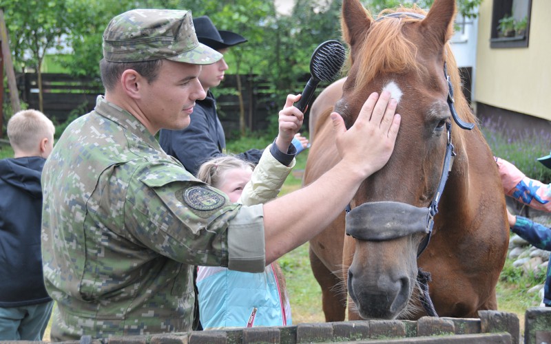 Biblický tábor - štvrtok s koňmi, 10. 7. 2025