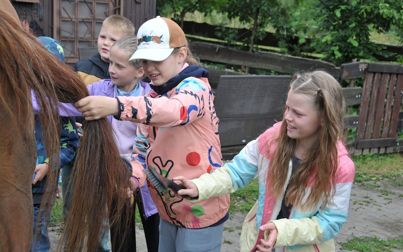 Biblický tábor - štvrtok s koňmi, 10. 7. 2025
