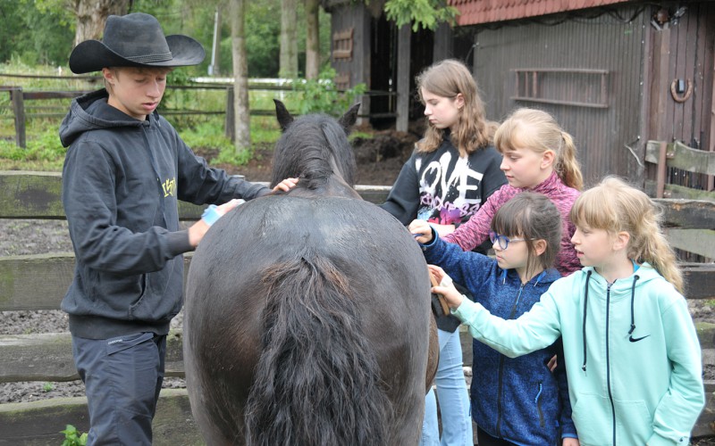 Biblický tábor - štvrtok s koňmi, 10. 7. 2025