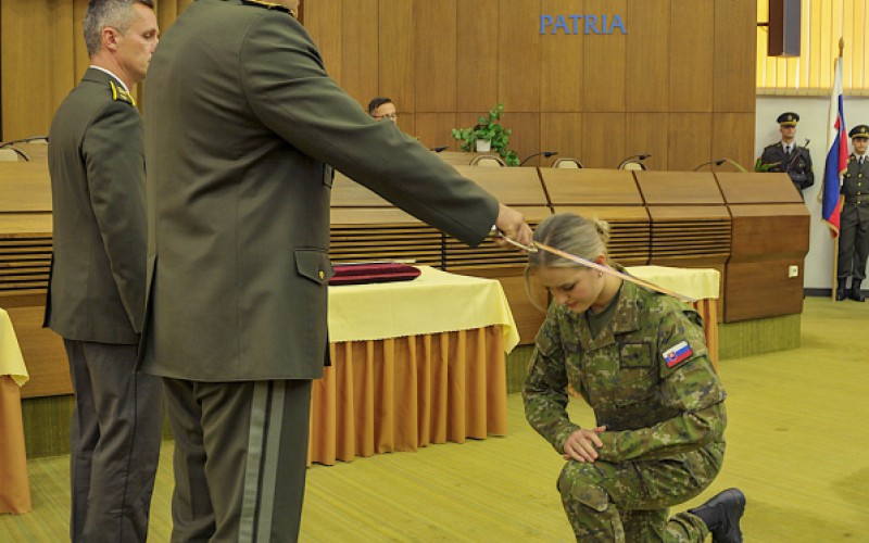 Ukončenie 34. Dôstojníckeho kurzu pre absolventov vysokých škôl, 18. 7. 2025