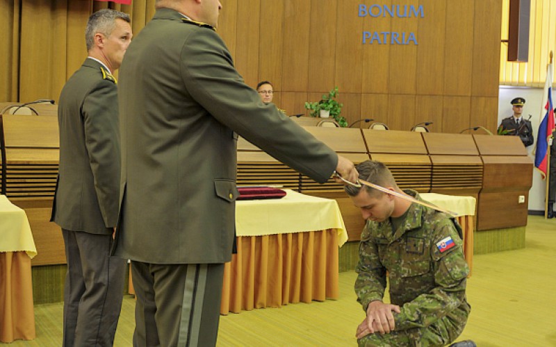 Ukončenie 34. Dôstojníckeho kurzu pre absolventov vysokých škôl, 18. 7. 2025