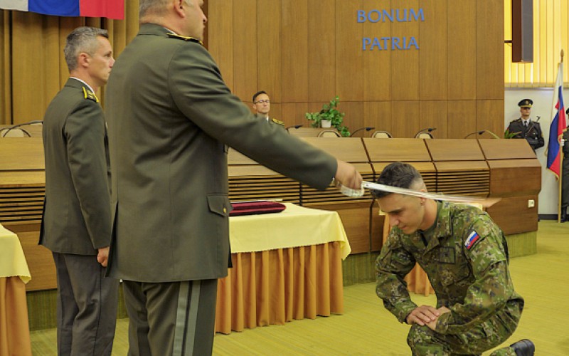 Ukončenie 34. Dôstojníckeho kurzu pre absolventov vysokých škôl, 18. 7. 2025