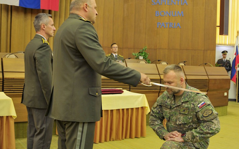 Ukončenie 34. Dôstojníckeho kurzu pre absolventov vysokých škôl, 18. 7. 2025