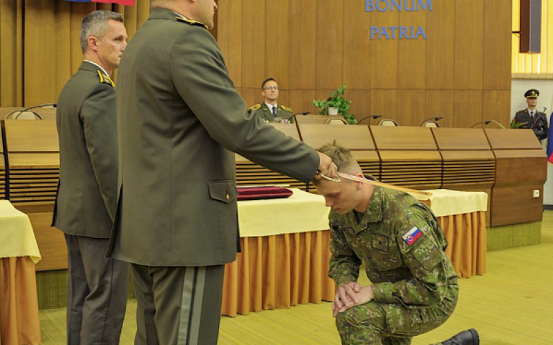 Ukončenie 34. Dôstojníckeho kurzu pre absolventov vysokých škôl, 18. 7. 2025