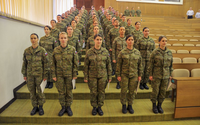 Ukončenie 34. Dôstojníckeho kurzu pre absolventov vysokých škôl, 18. 7. 2025