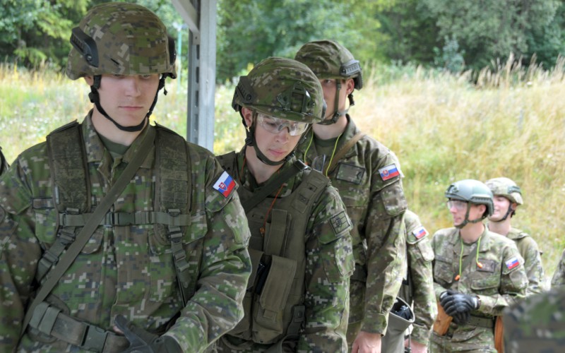 Poľný výcvik v športovo-streleckom areáli Jasná, 23. 07. 2025