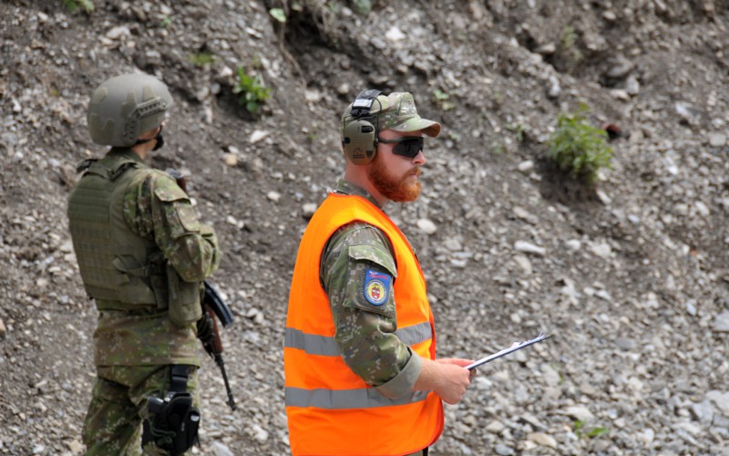 Poľný výcvik v športovo-streleckom areáli Jasná, 23. 07. 2025