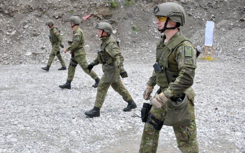 Poľný výcvik v športovo-streleckom areáli Jasná, 23. 07. 2025