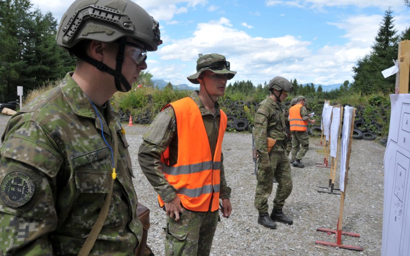 Poľný výcvik v športovo-streleckom areáli Jasná, 23. 07. 2025