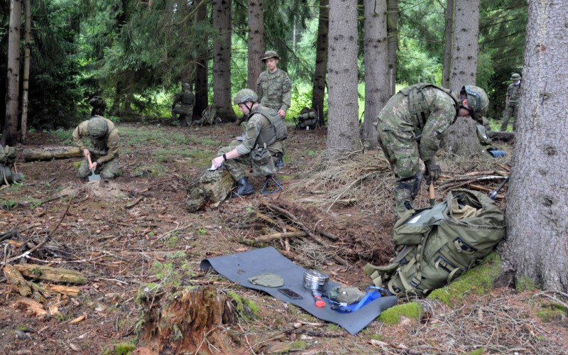 Sústredený poľný výcvik kadetov 1. ročníka, 28. 07. 2025