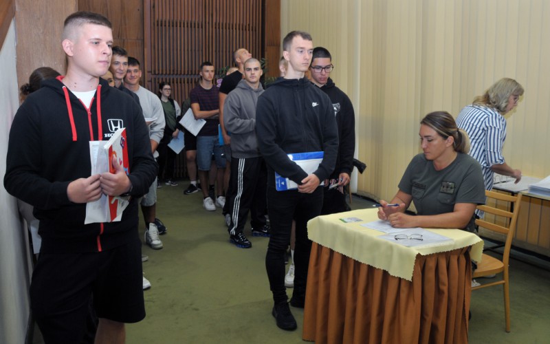 Základný vojenský výcvik - nástup, 18. 08. 2025