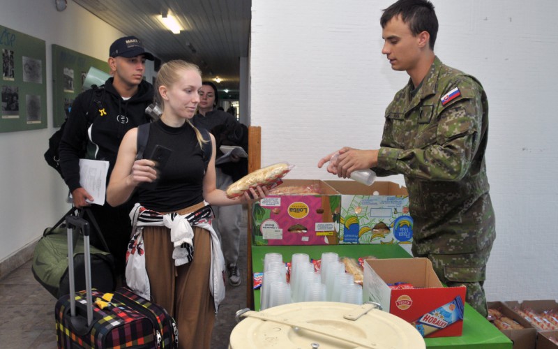 Základný vojenský výcvik - nástup, 18. 08. 2025