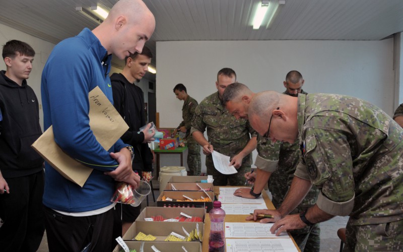 Základný vojenský výcvik - nástup, 18. 08. 2025