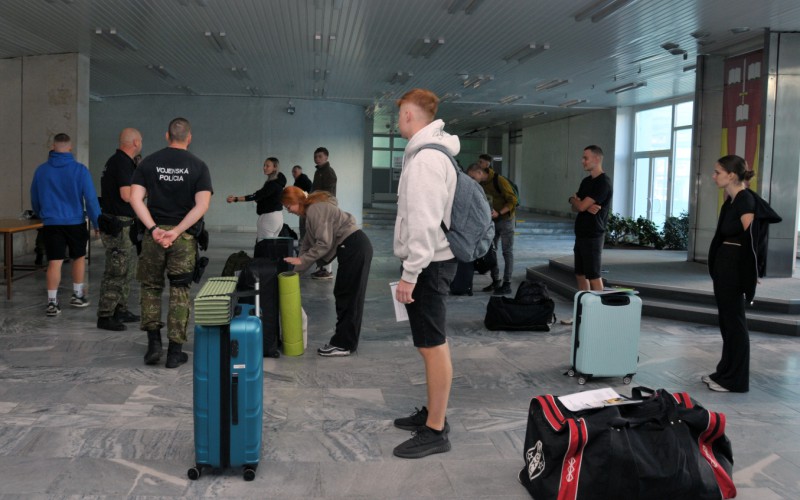 Základný vojenský výcvik - nástup, 18. 08. 2025