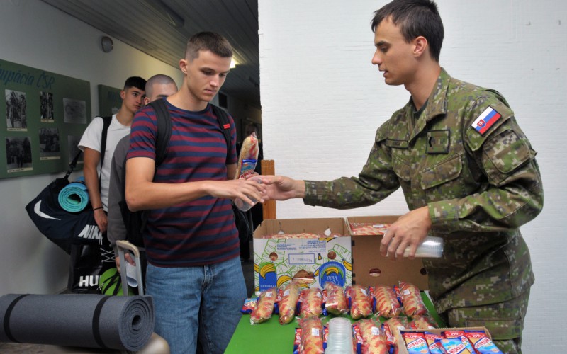 Základný vojenský výcvik - nástup, 18. 08. 2025