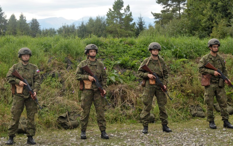 Základný vojenský výcvik - strelnica, 02. 09. 2025