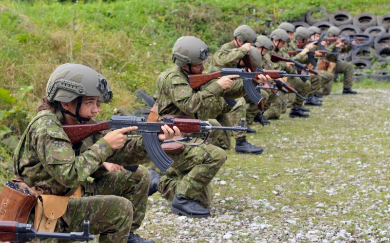 Základný vojenský výcvik - strelnica, 02. 09. 2025